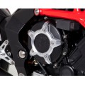 Motocorse Billet Aluminum "STAR" Clutch Cover and Titanium Hardware for Hydraulic Clutch MV Agusta 3 cylinder Models